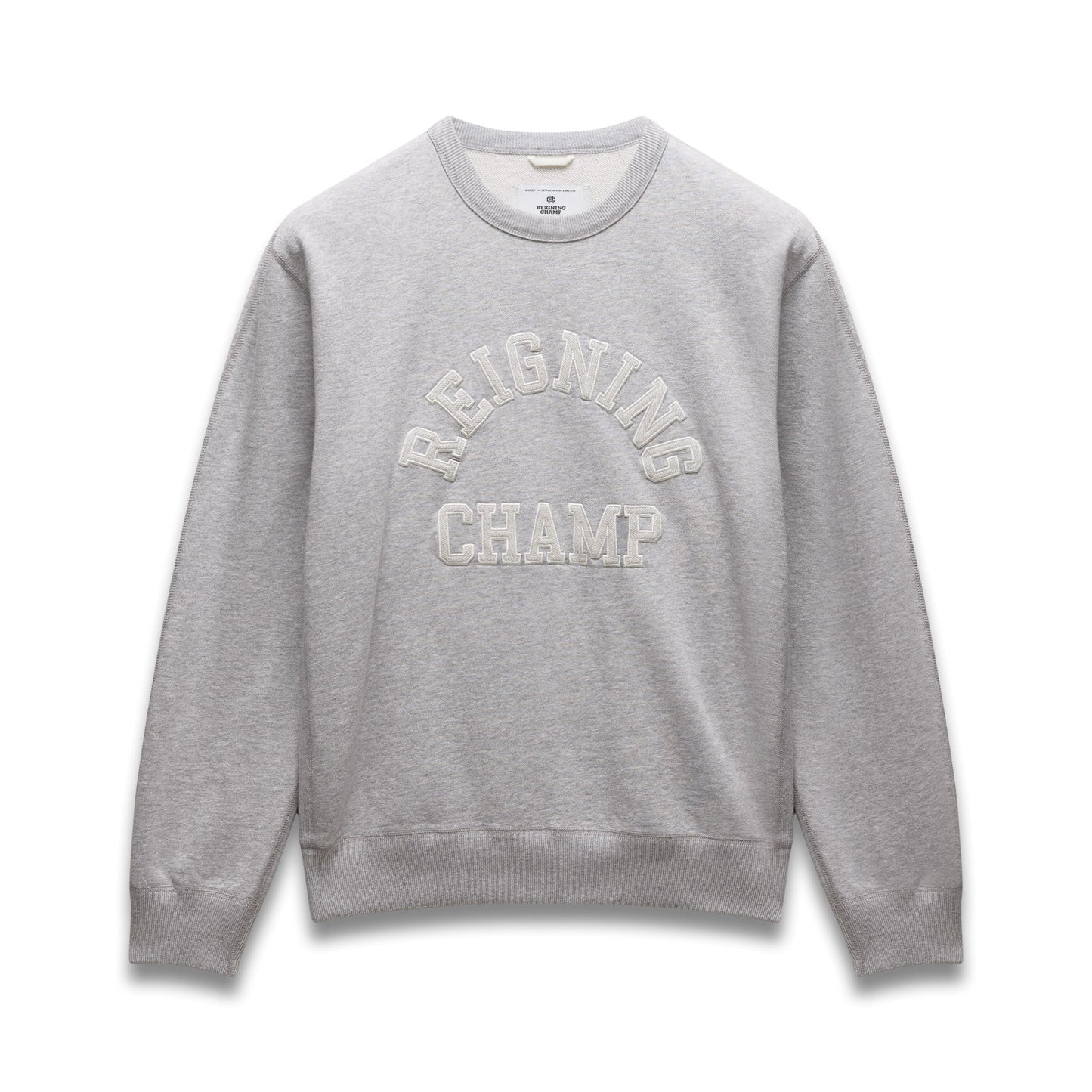 Midweight Terry Arch Logo Standard Crewneck