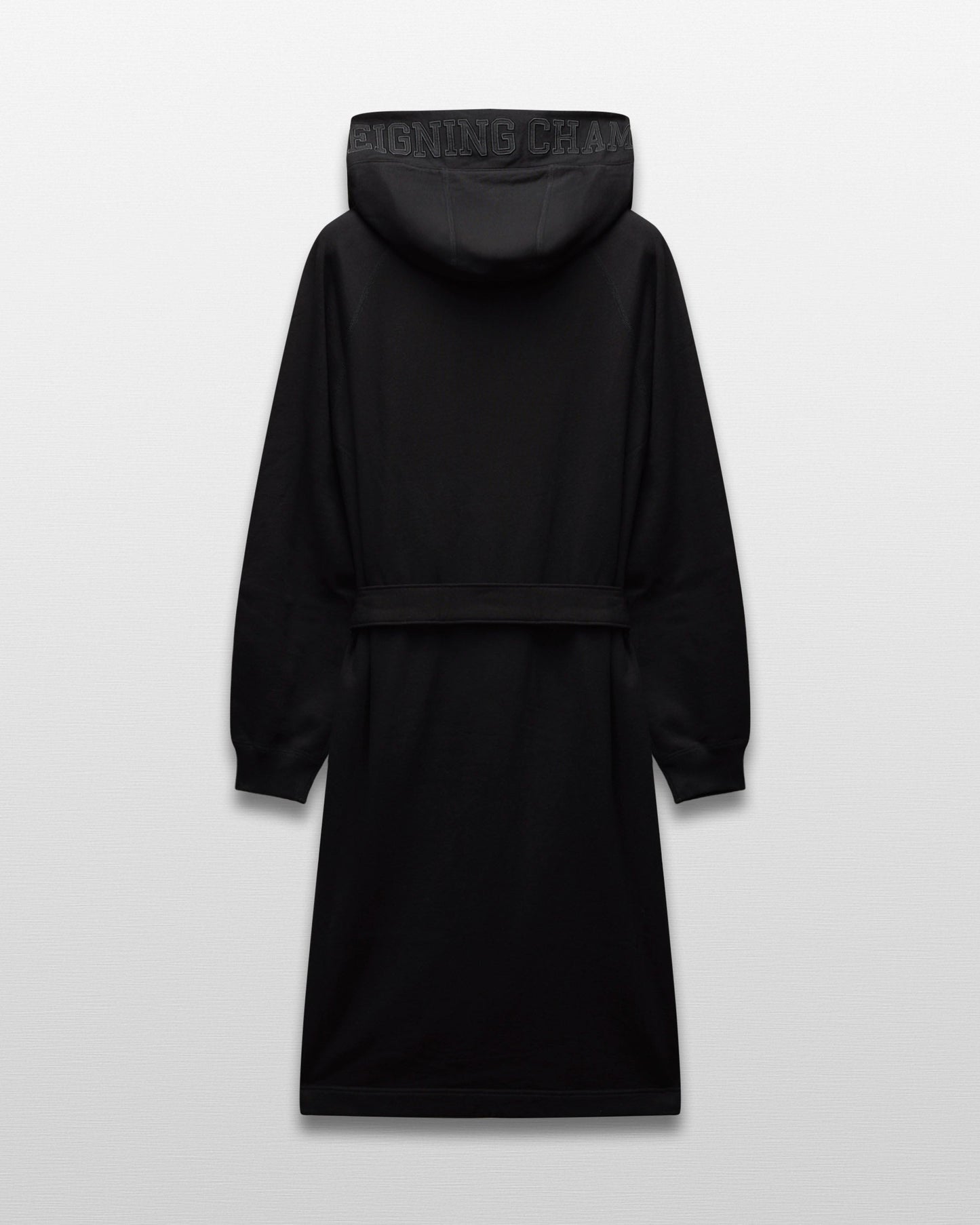 Midweight Terry Logo Relaxed Hooded Robe