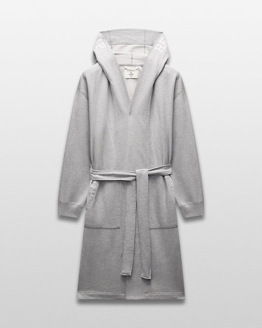 Midweight Terry Logo Relaxed Hooded Robe