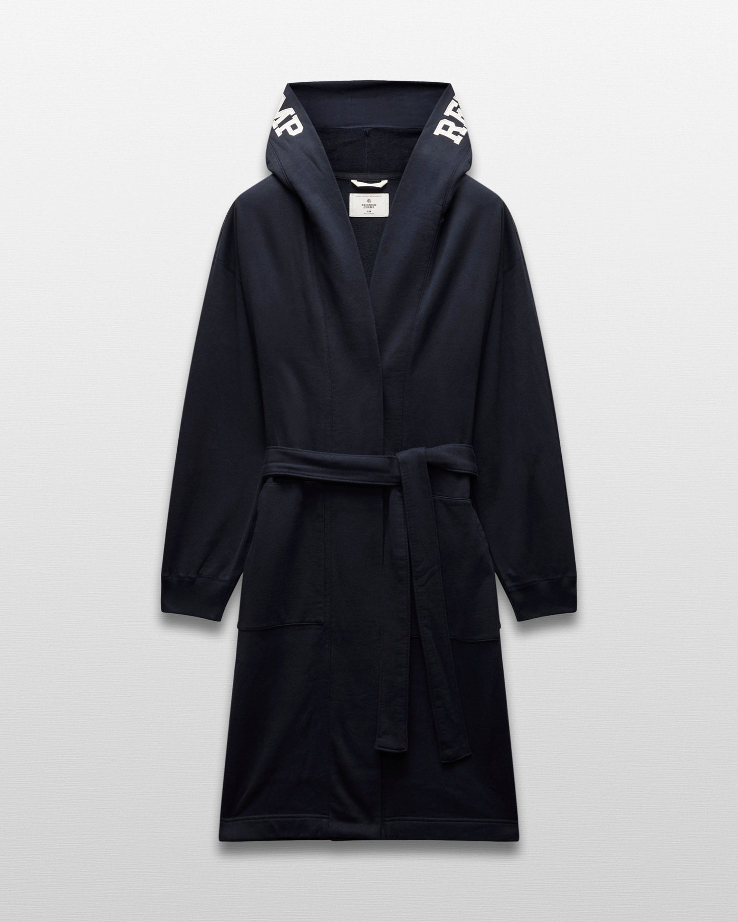 Midweight Terry Logo Relaxed Hooded Robe