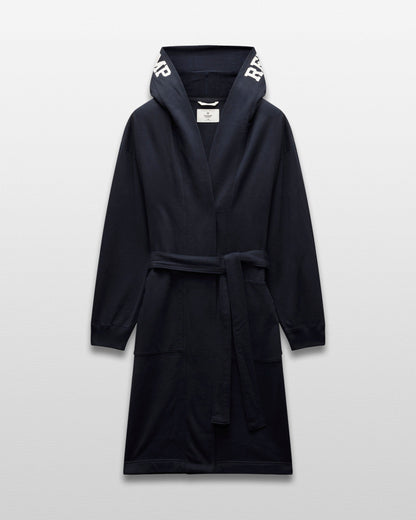 Midweight Terry Logo Relaxed Hooded Robe