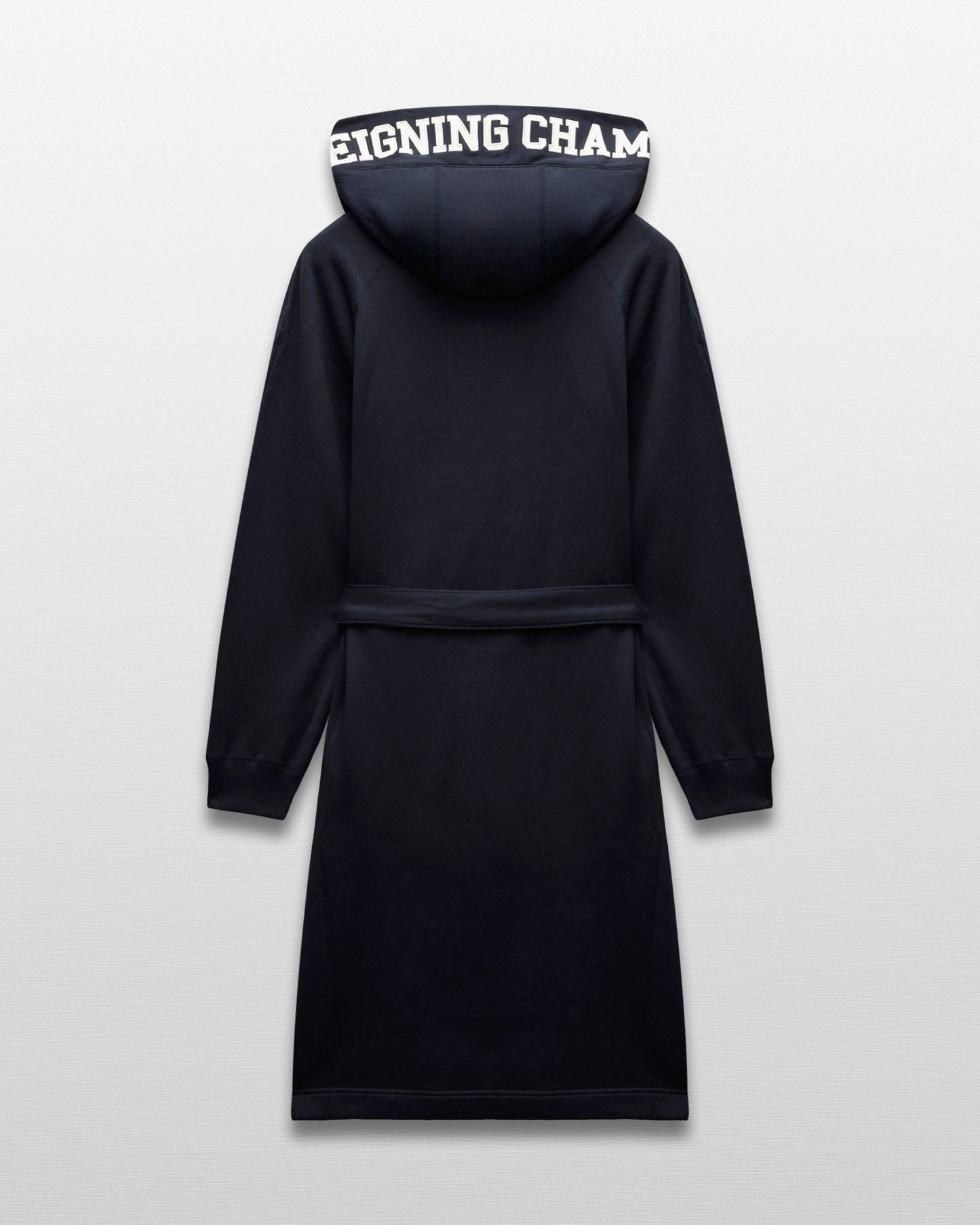 Midweight Terry Logo Relaxed Hooded Robe