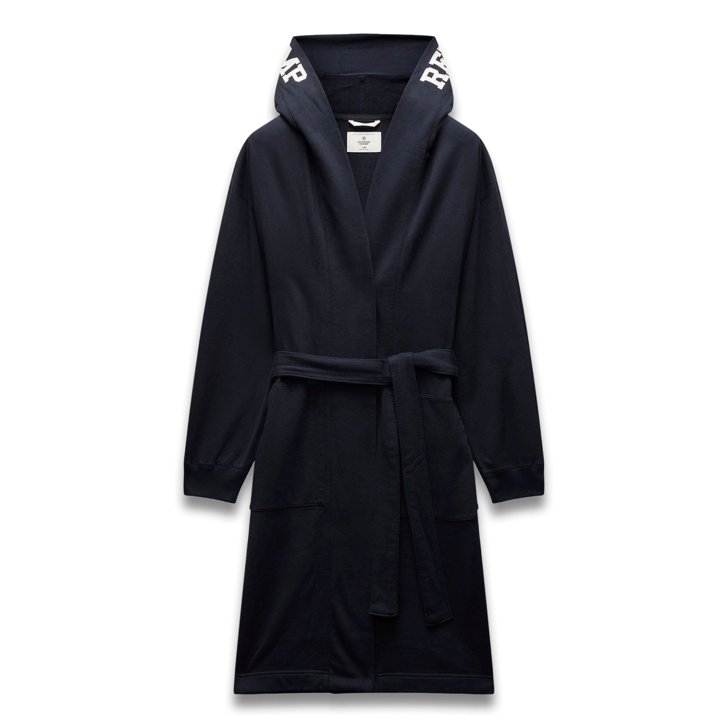 Midweight Terry Logo Relaxed Hooded Robe