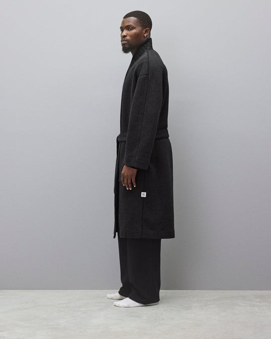 Cabin Fleece Logo Relaxed Robe