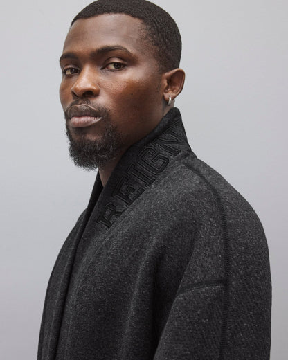 Cabin Fleece Logo Relaxed Robe