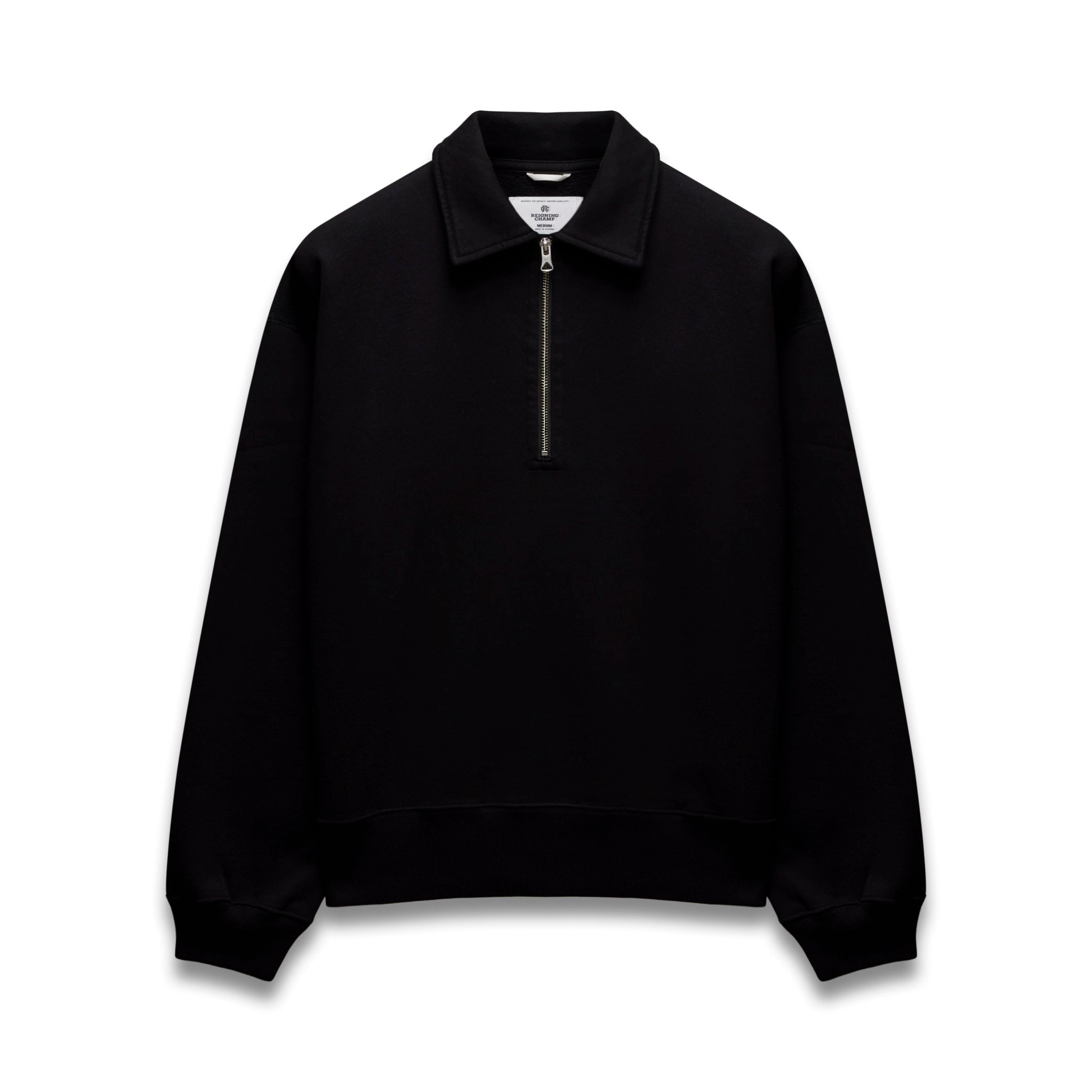 Brushed Fleece Relaxed Half Zip Sweatshirt | Reigning Champ