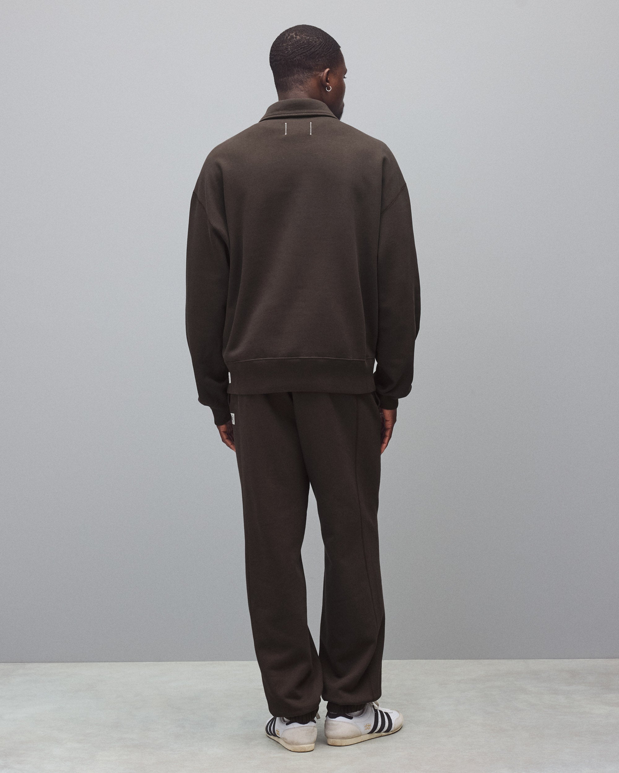 REIGNING CHAMP ハーフジップ トレーニングトップス M Brushed Fleece Relaxed Half Zip Sweatshirt | Reigning Champ
