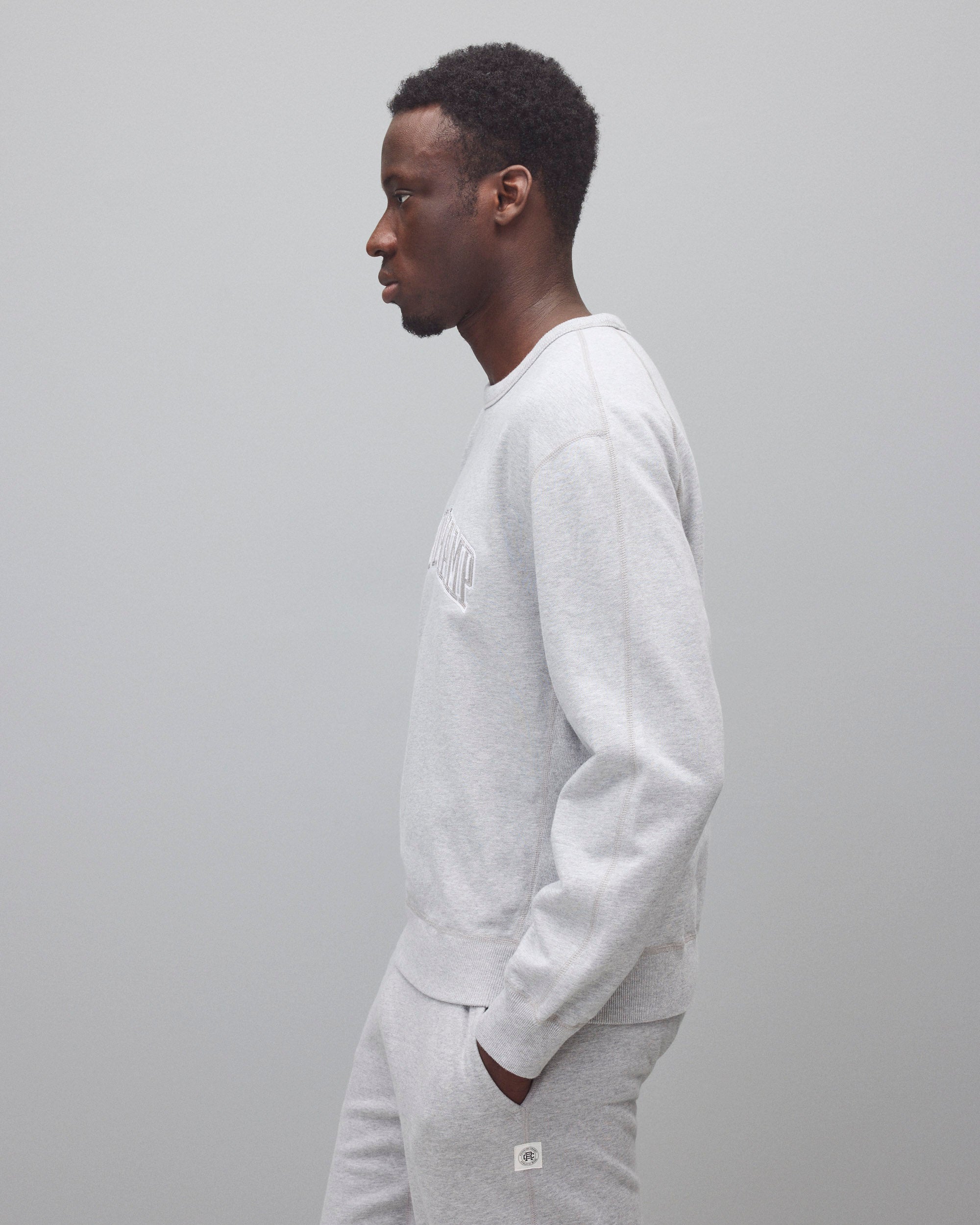 Midweight Terry Collegiate Standard Crewneck | Reigning Champ