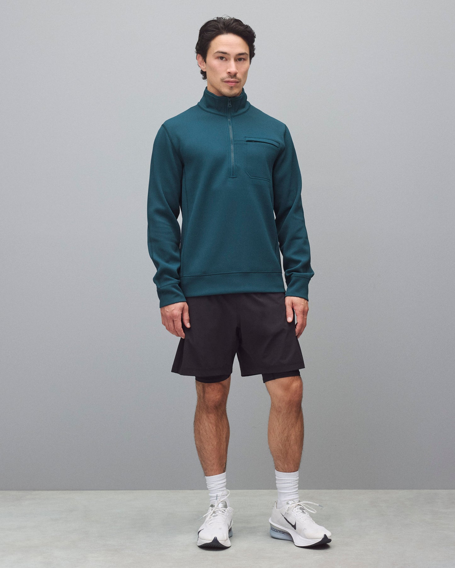 Double Knit Rally Slim Quarter Zip