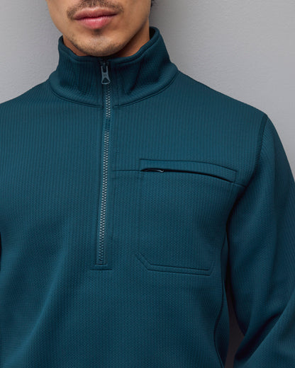 Double Knit Rally Slim Quarter Zip