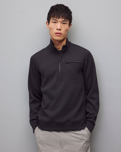 Double Knit Rally Slim Quarter Zip