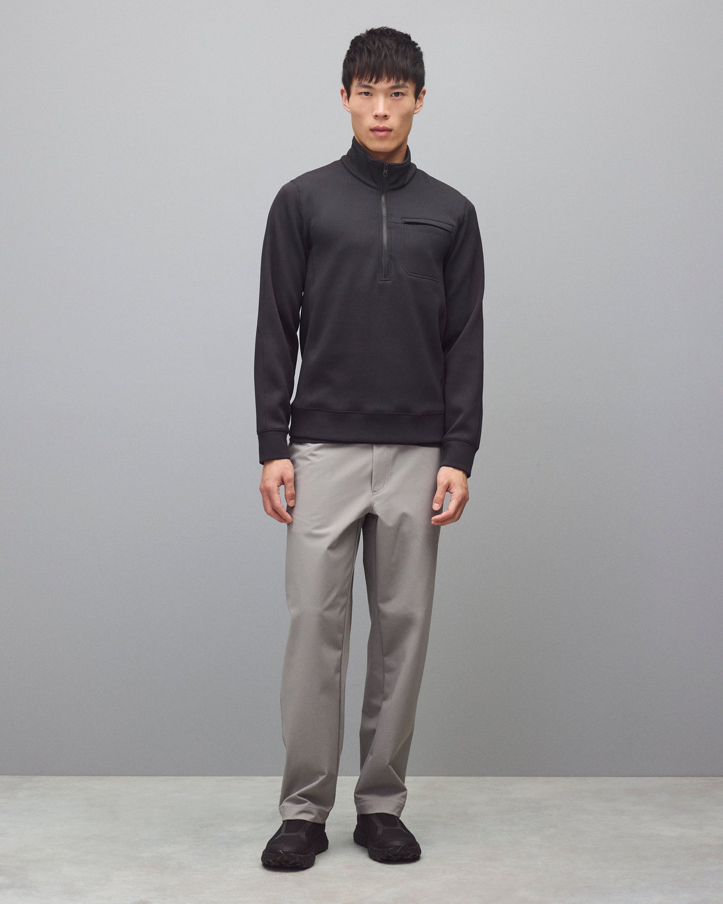 Double Knit Rally Slim Quarter Zip