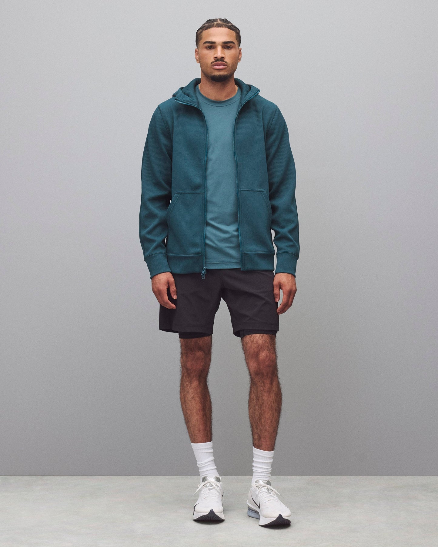 Double Knit Rally Slim Zip Hoodie