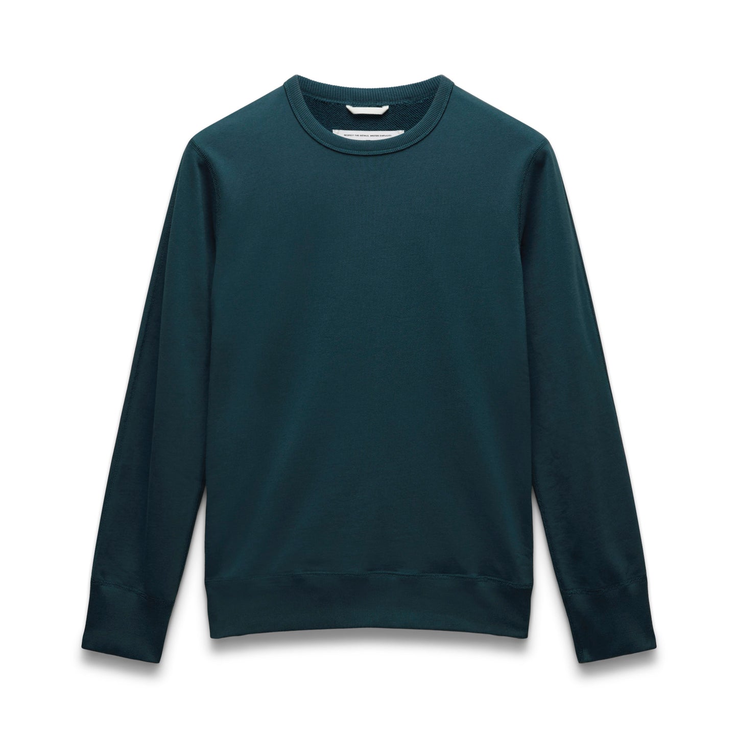 Midweight Terry Slim Crewneck