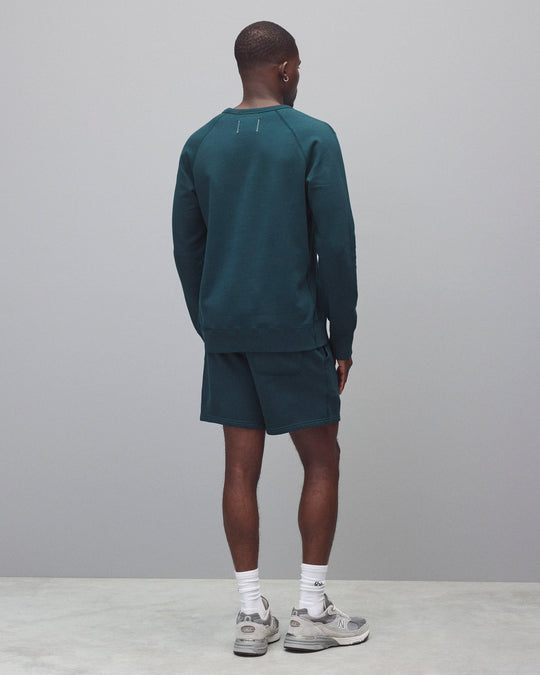 Midweight Terry Slim Crewneck
