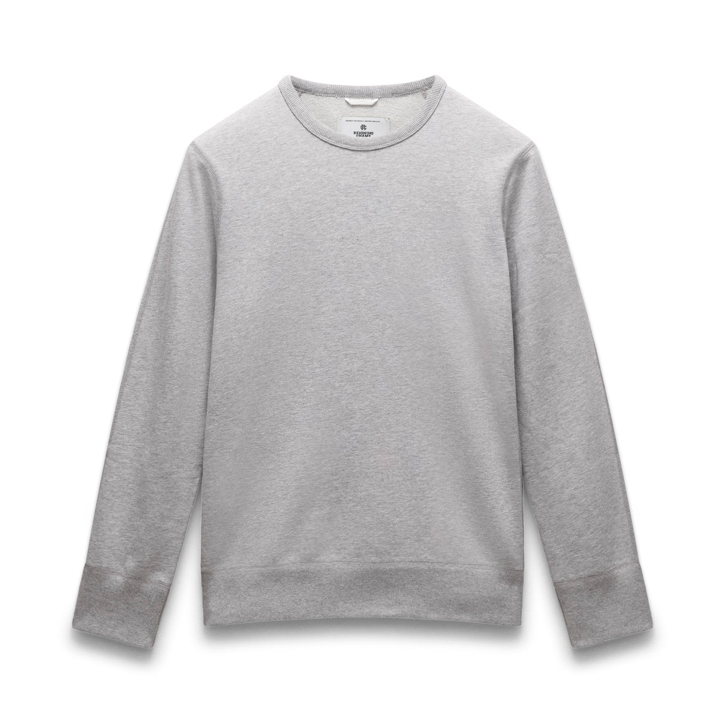 Midweight Terry Slim Crewneck
