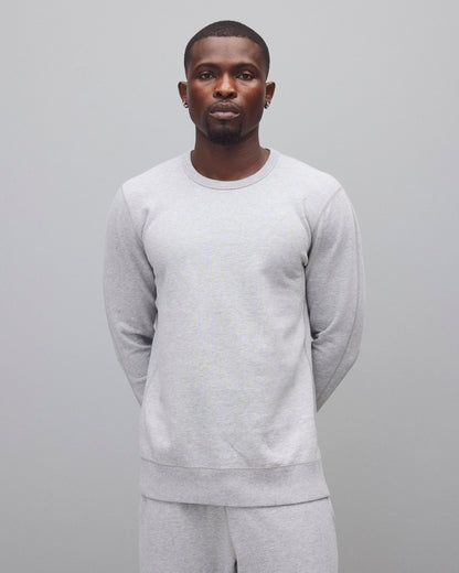 Midweight Terry Slim Crewneck