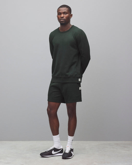 Midweight Terry Slim Crewneck