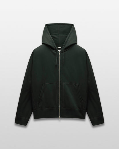 Midweight Terry Relaxed Zip Hoodie