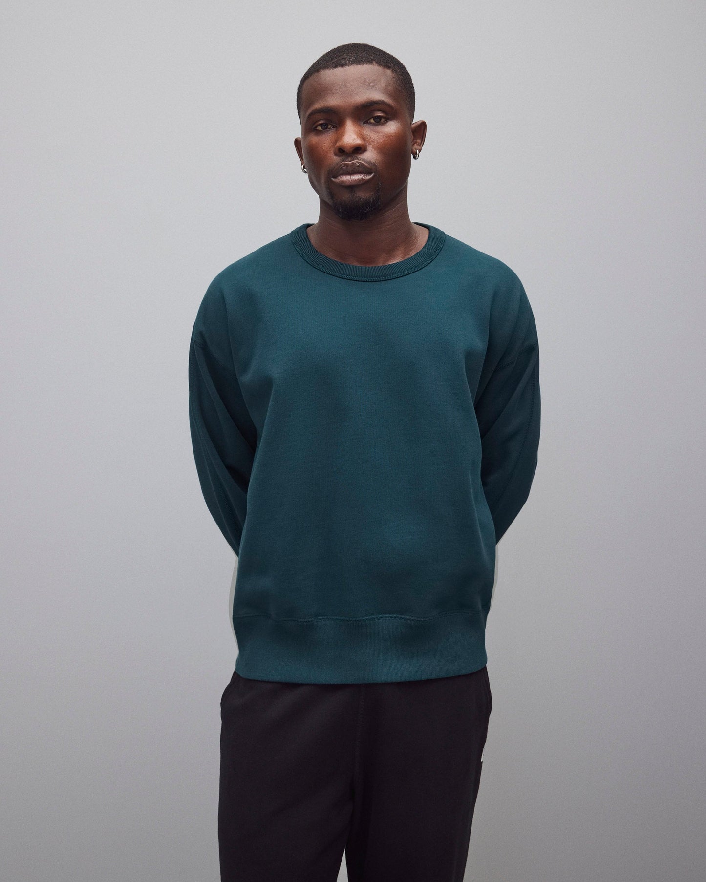 Midweight Terry Relaxed Crewneck