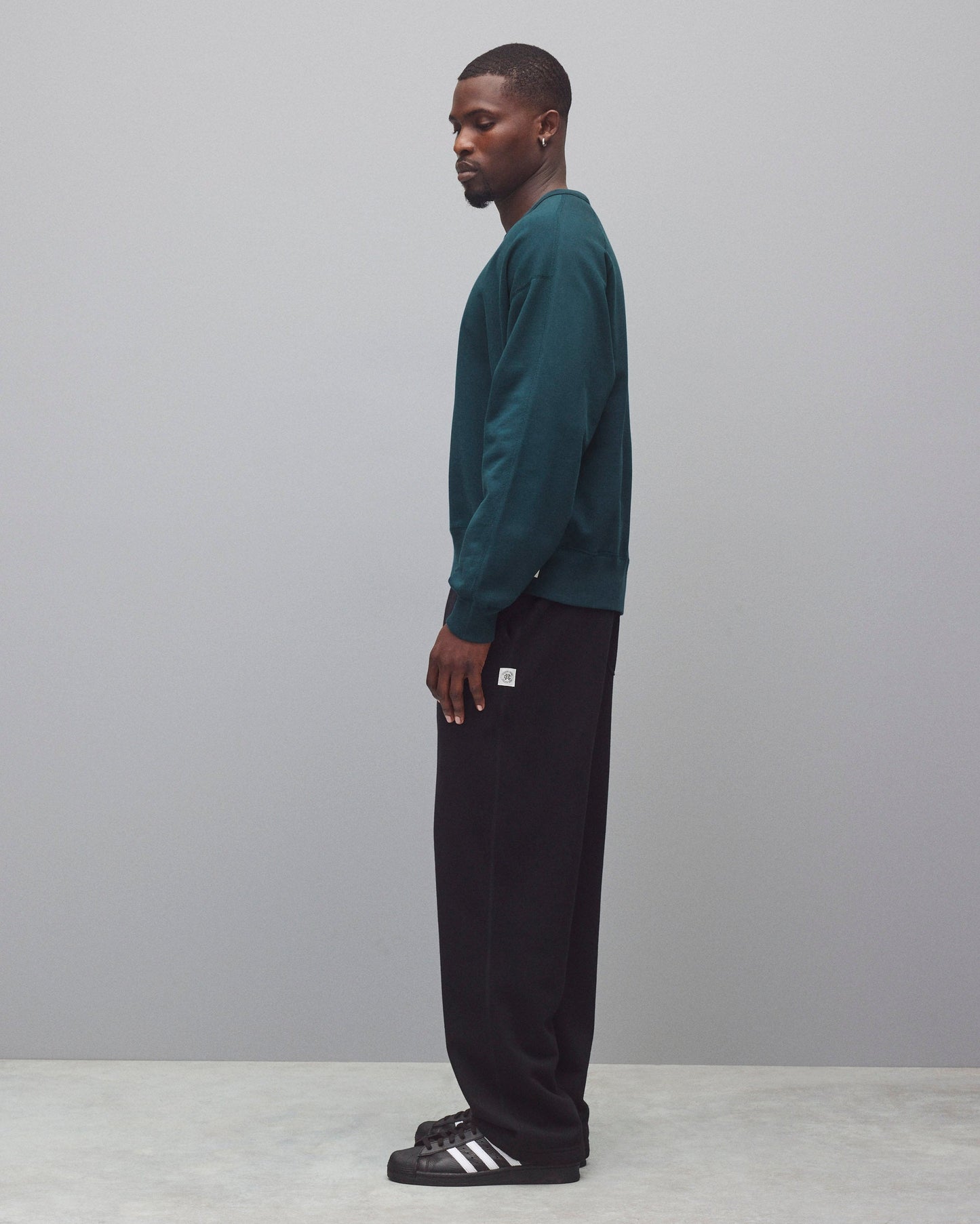 Midweight Terry Relaxed Crewneck