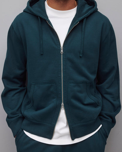 Midweight Terry Standard Zip Hoodie
