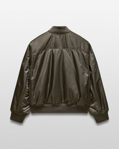 Nylon Twill Crew Jacket