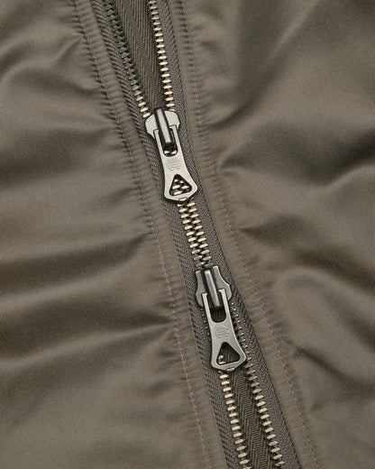 Nylon Twill Crew Jacket