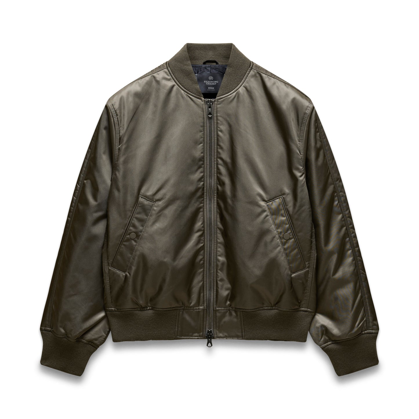 Nylon Twill Crew Jacket