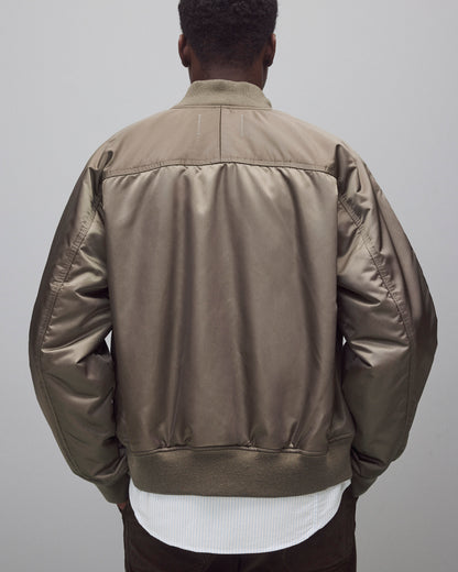 Nylon Twill Crew Jacket