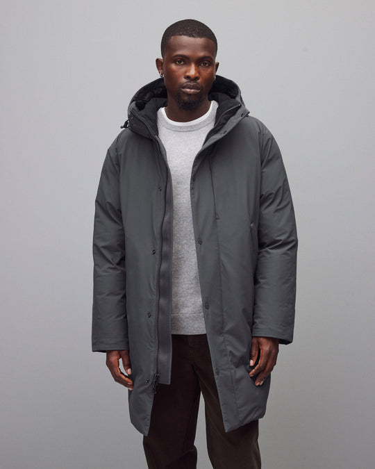 Tech Nylon Sideline Down Parka