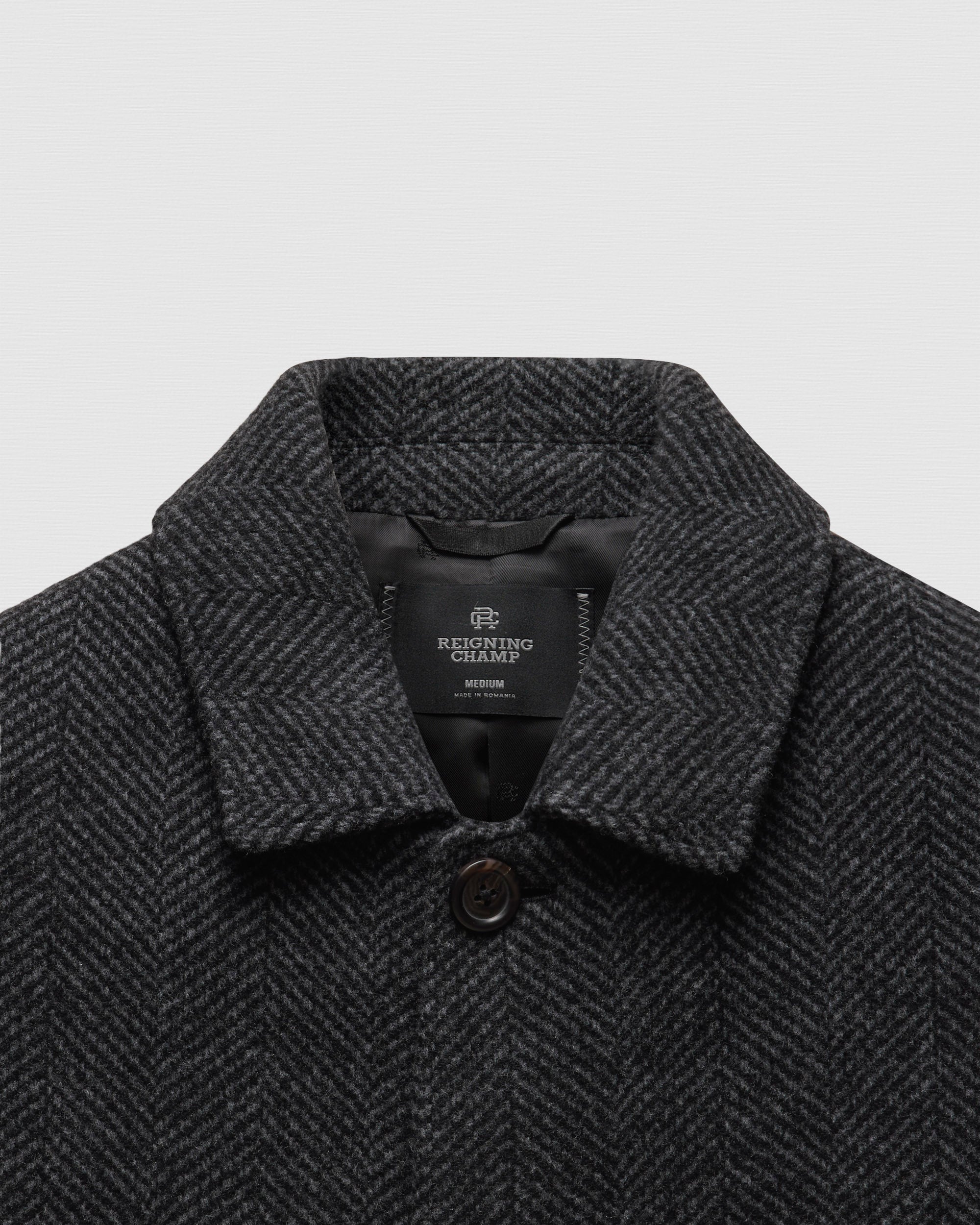 Wool Herringbone Scout Coat | Reigning Champ | Reigning Champ US