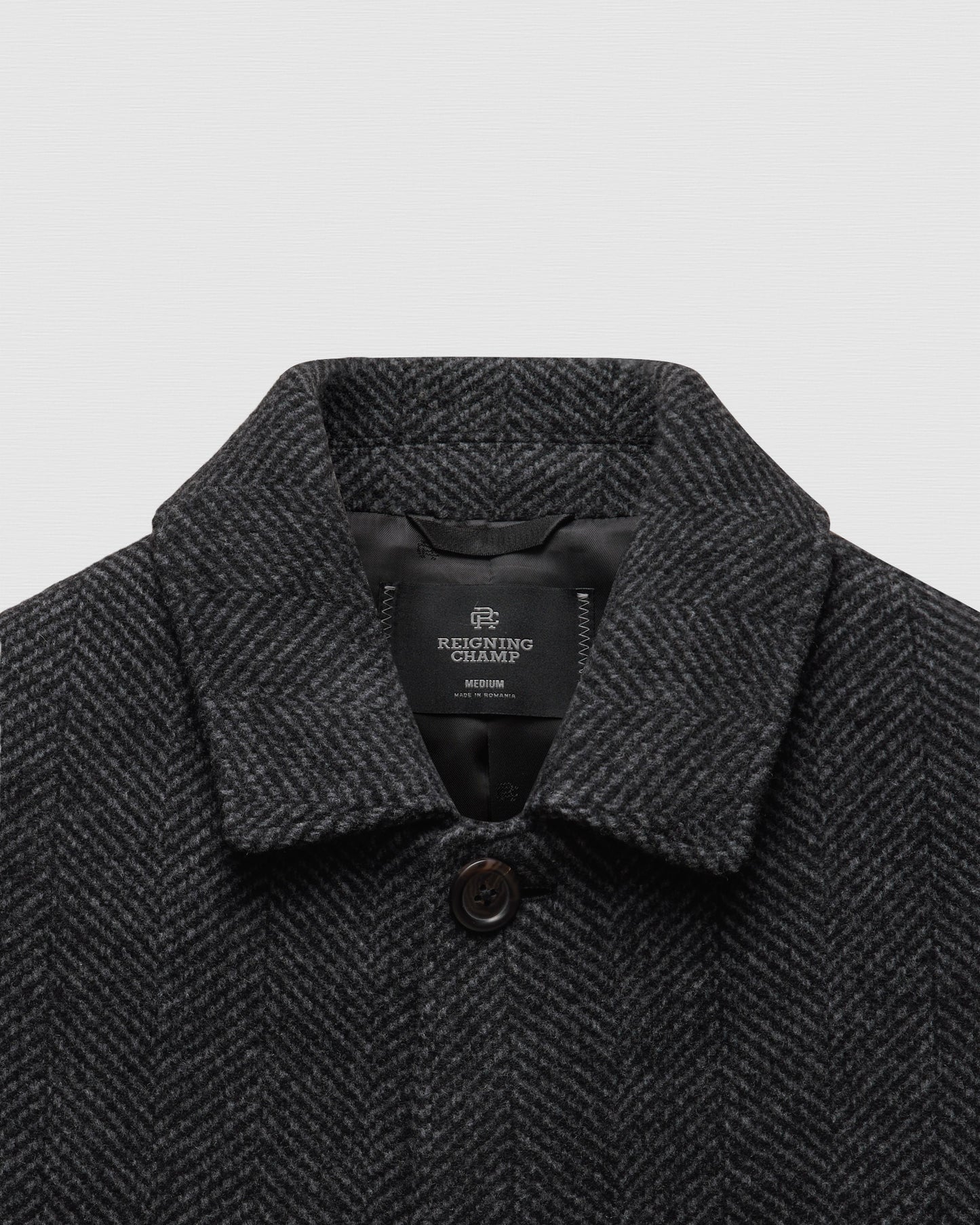 Wool Herringbone Scout Coat