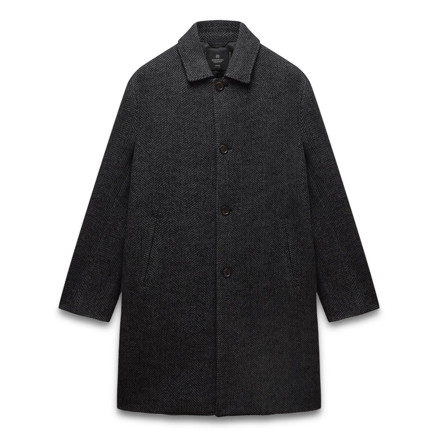 Wool Herringbone Scout Coat