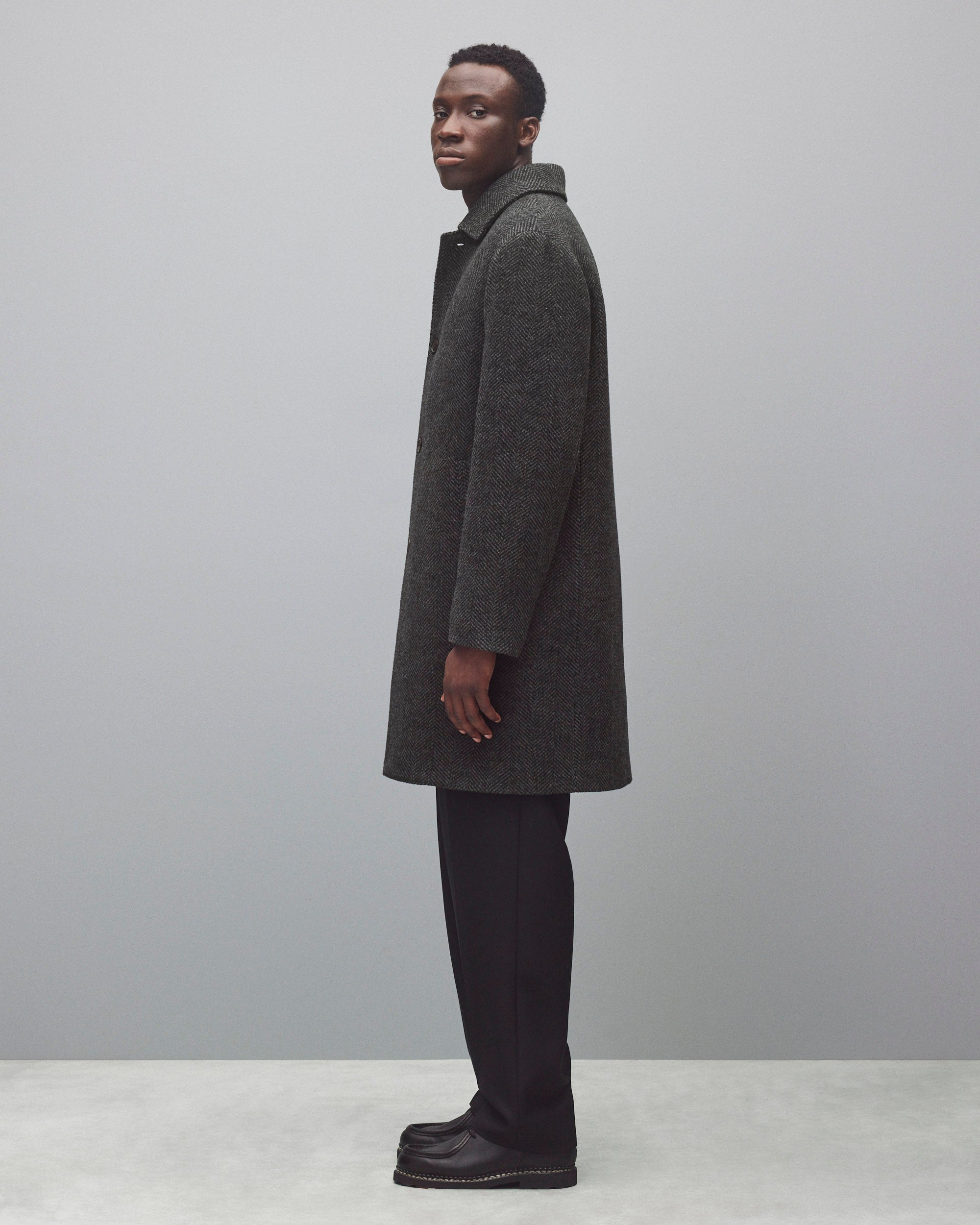 Wool Herringbone Scout Coat | Reigning Champ | Reigning Champ US