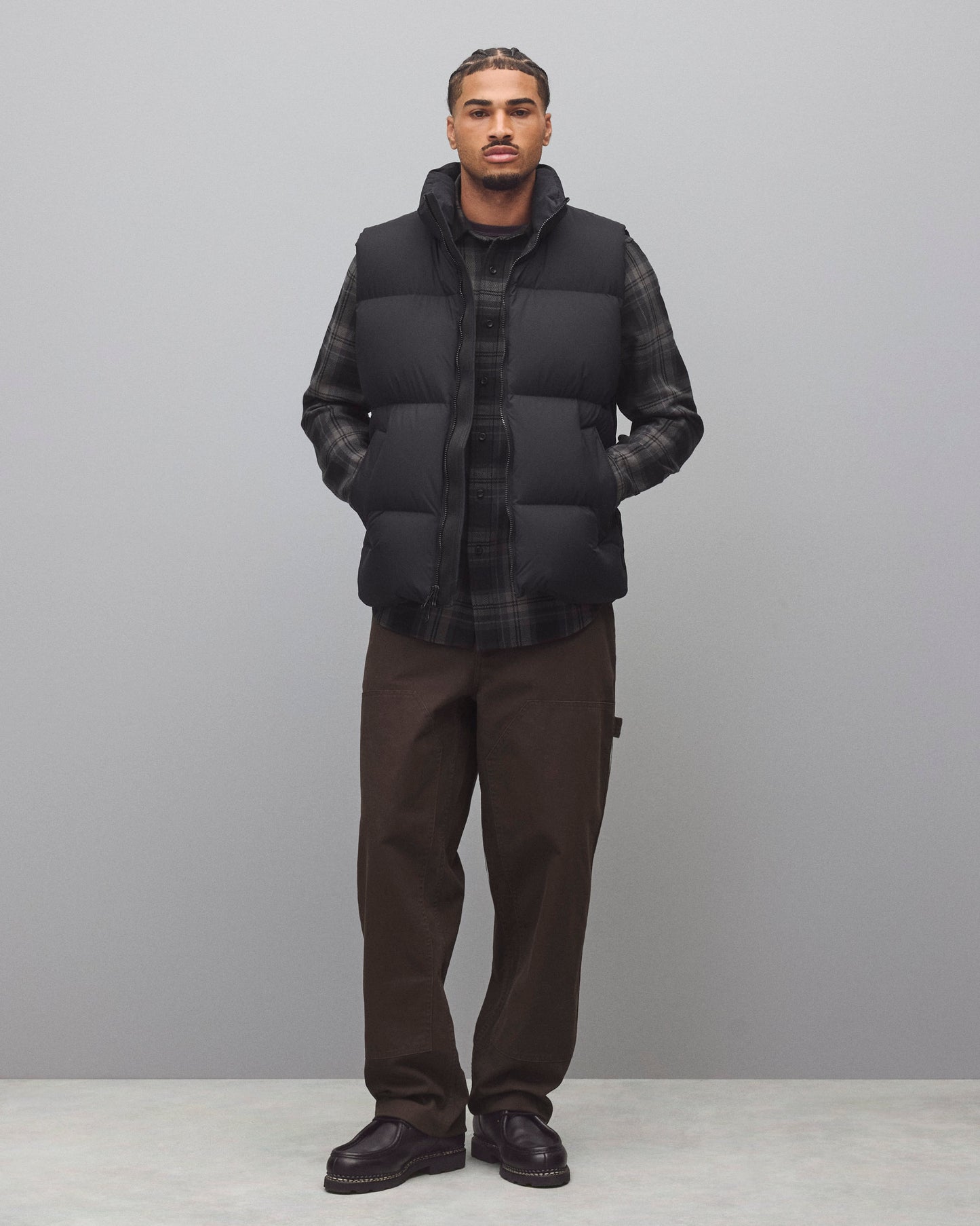 Matte Ripstop Franchise Down Vest