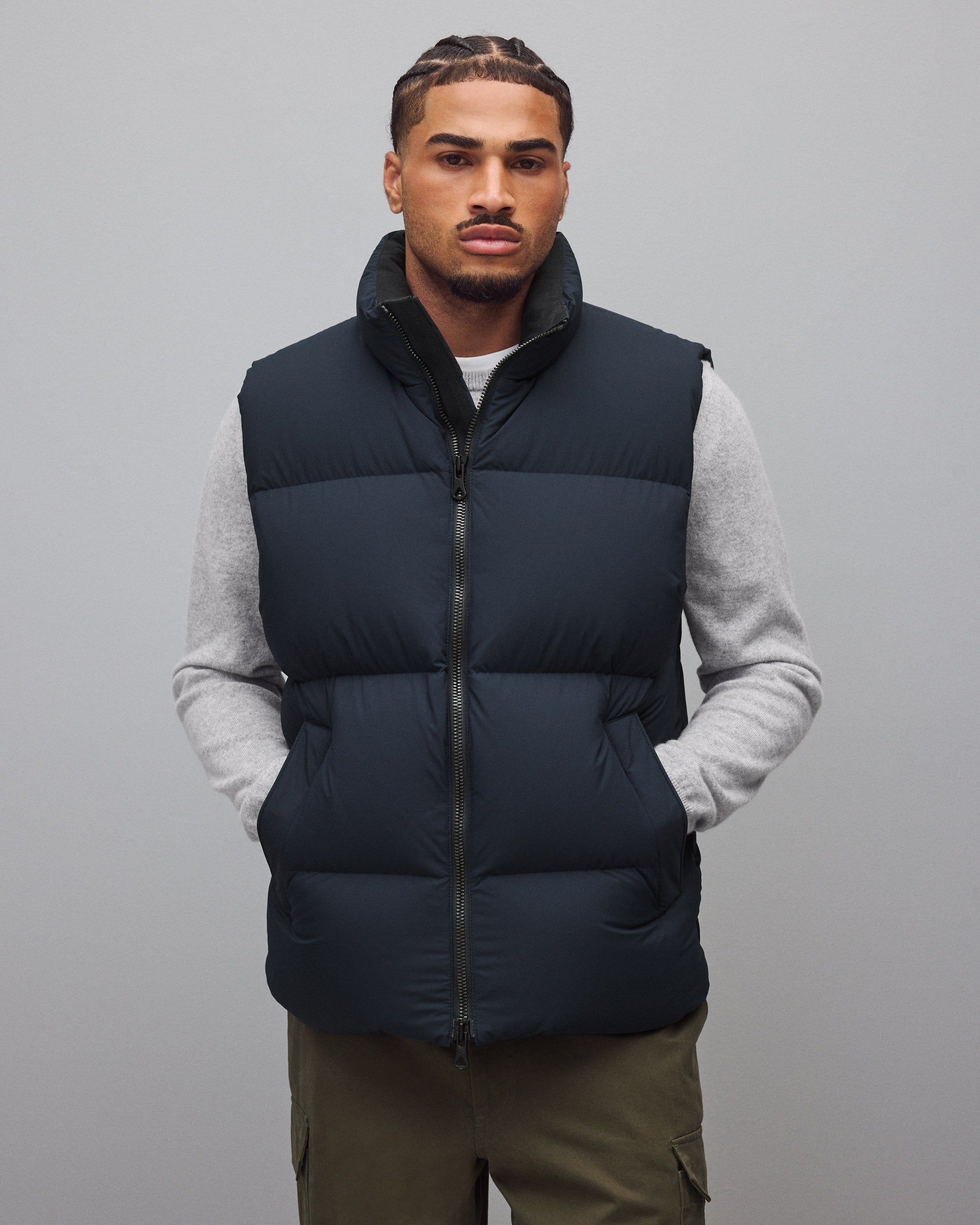 Matte Ripstop Franchise Down Vest | Reigning Champ | Reigning Champ US