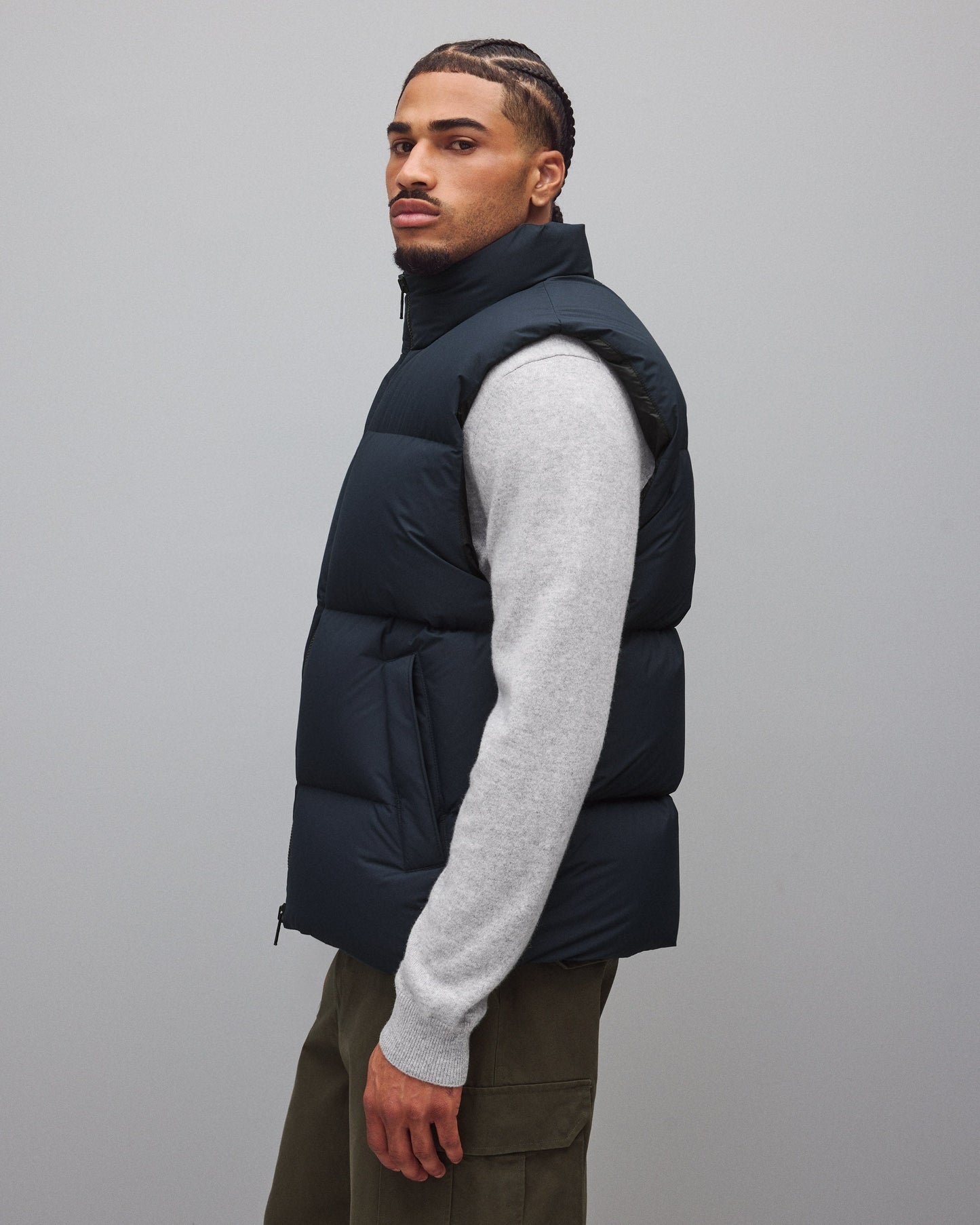 Matte Ripstop Franchise Down Vest