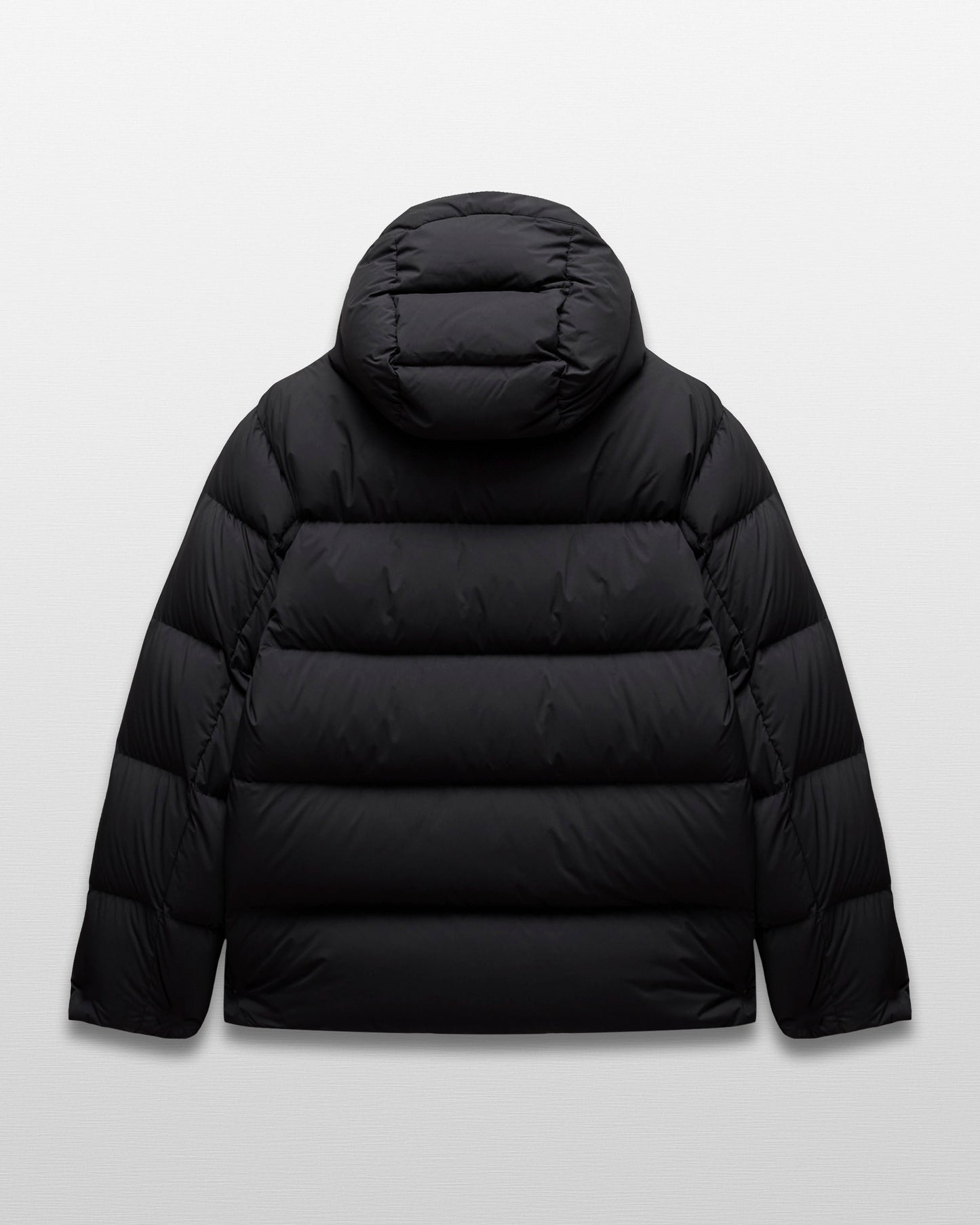 Matte Ripstop Franchise Hooded Down Jacket