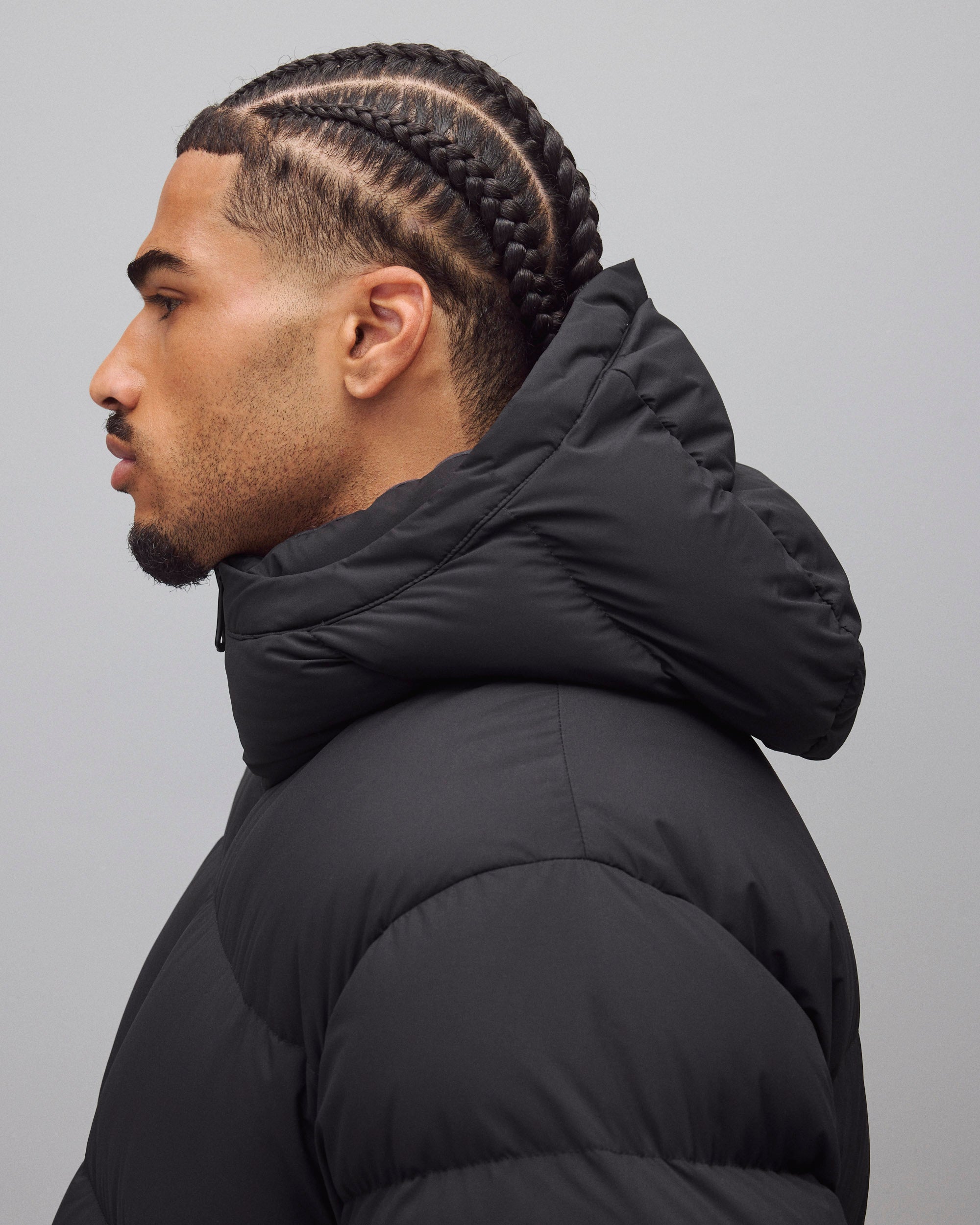 Matte Ripstop Franchise Hooded Down Jacket | Reigning Champ