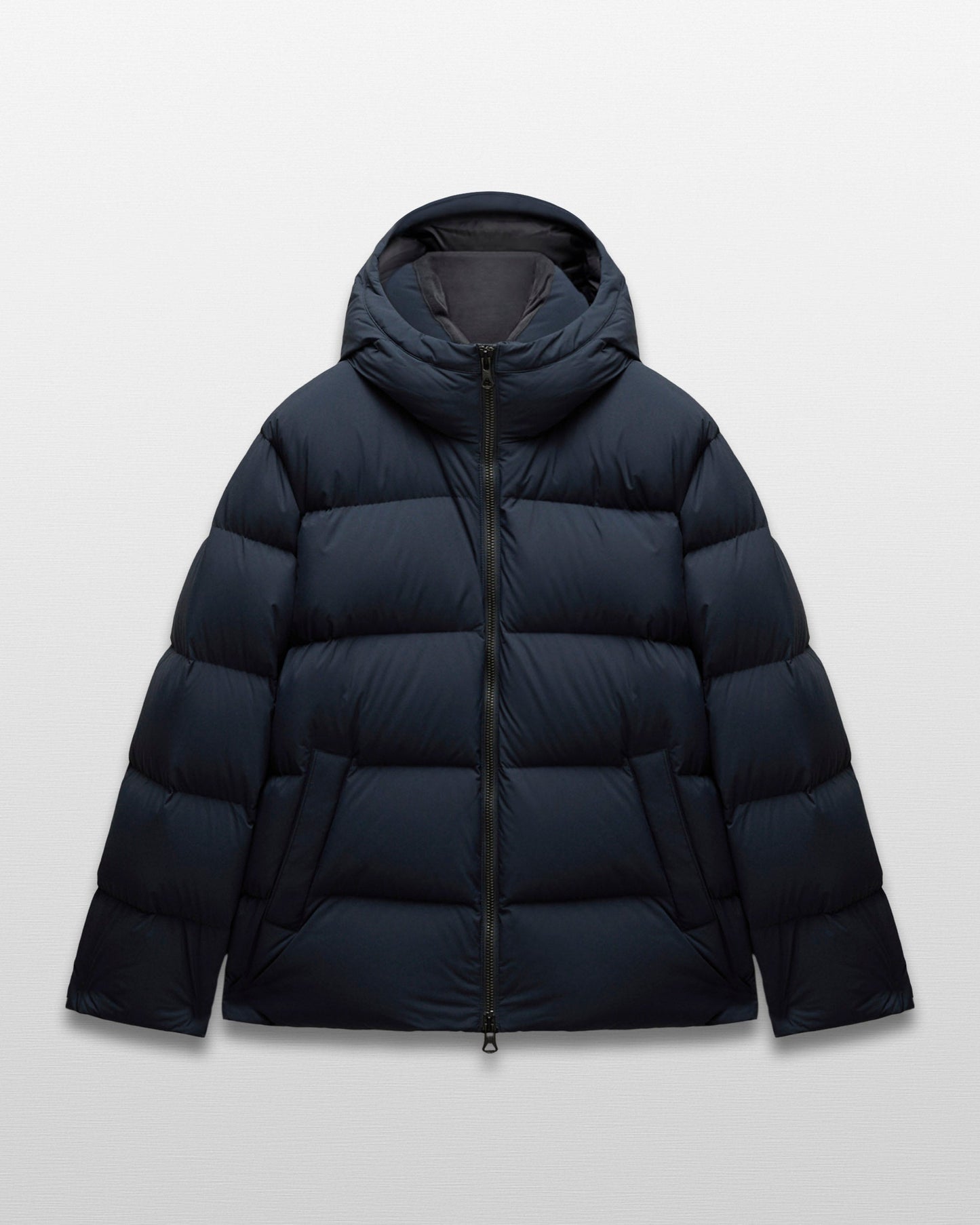 Matte Ripstop Franchise Hooded Down Jacket