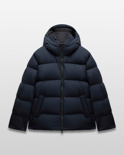 Matte Ripstop Franchise Hooded Down Jacket