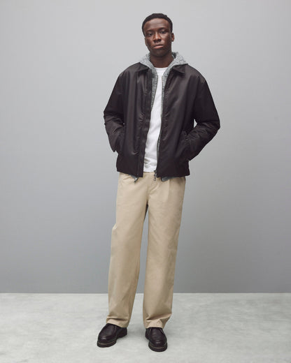 Nylon Twill Deck Jacket