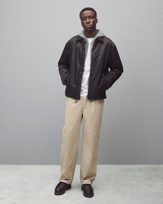 Nylon Twill Deck Jacket