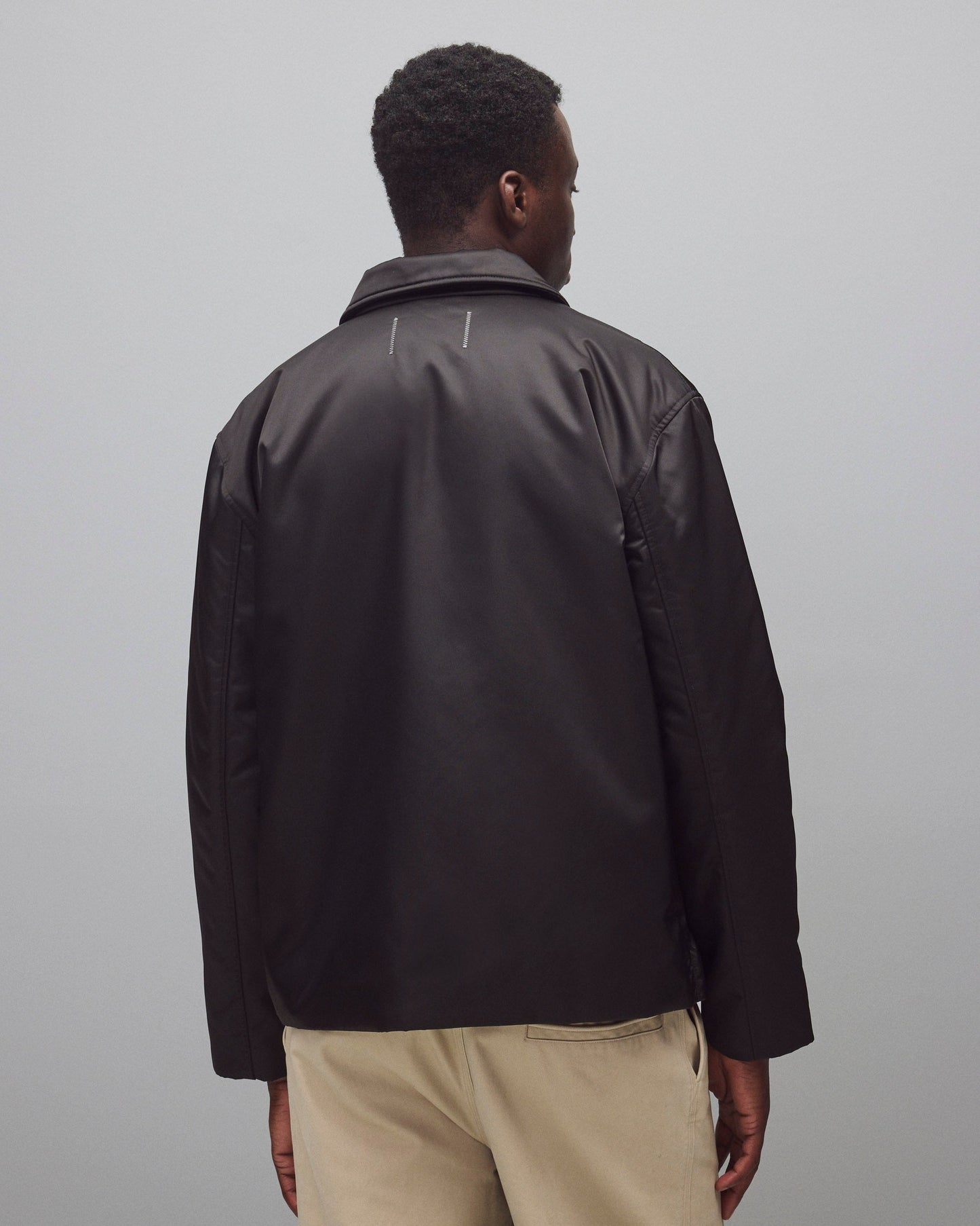 Nylon Twill Deck Jacket