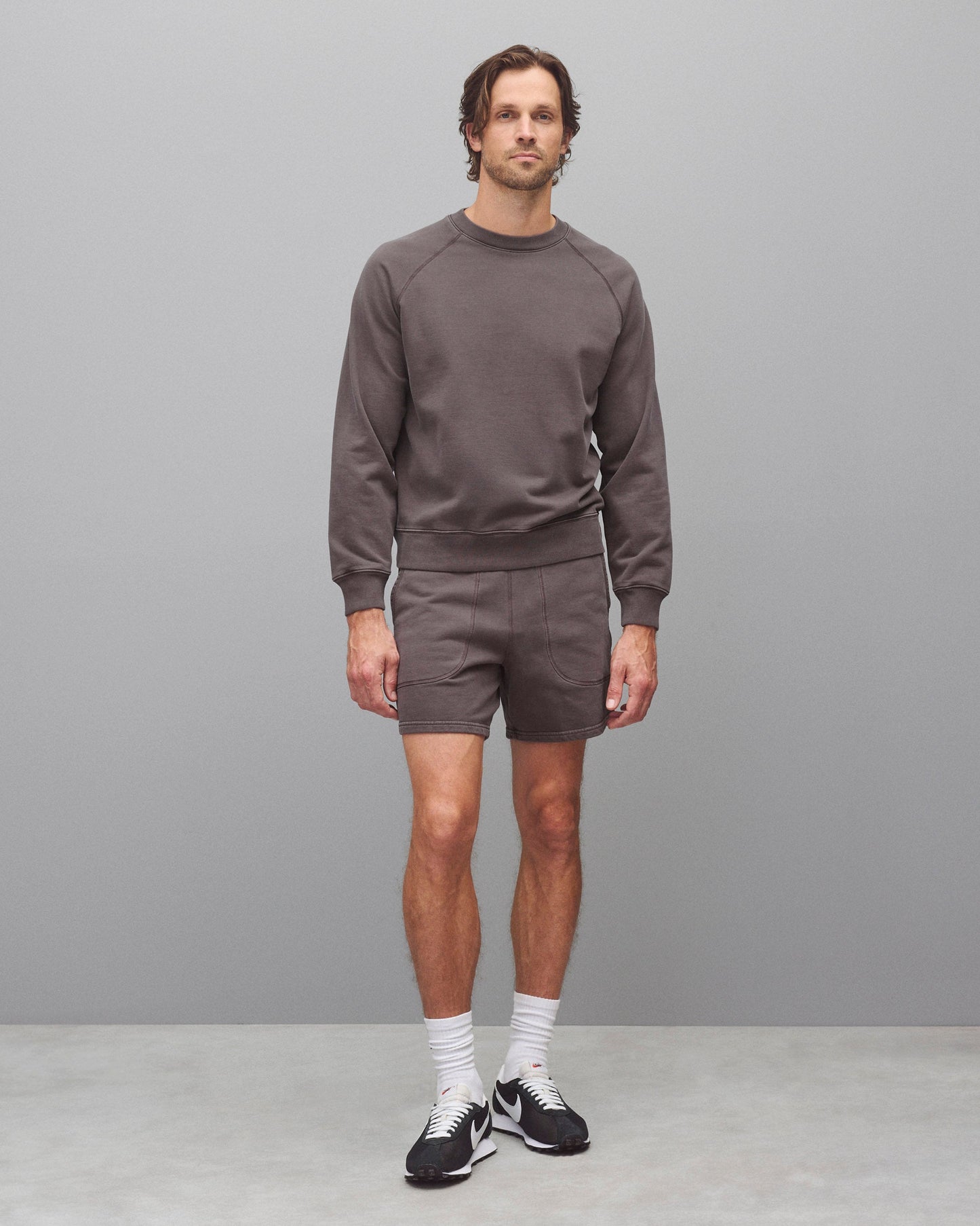 Midweight Terry Fadeaway Standard Sweatshort 6"