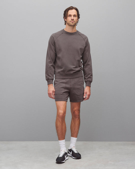 Midweight Terry Fadeaway Standard Sweatshort 6"