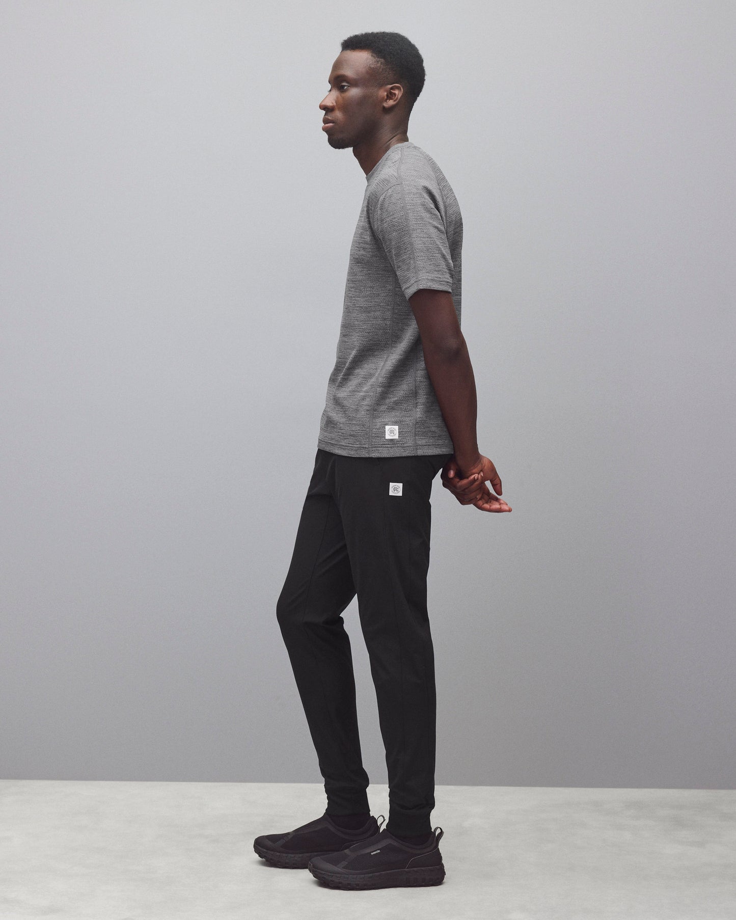 Stretch Warp Knit Coach's Slim Jogger - Taller