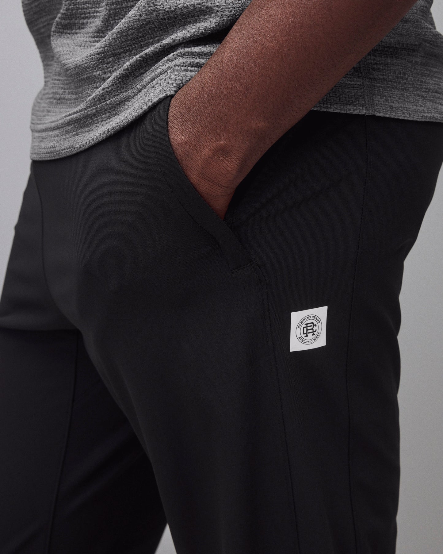 Stretch Warp Knit Coach's Slim Jogger - Taller