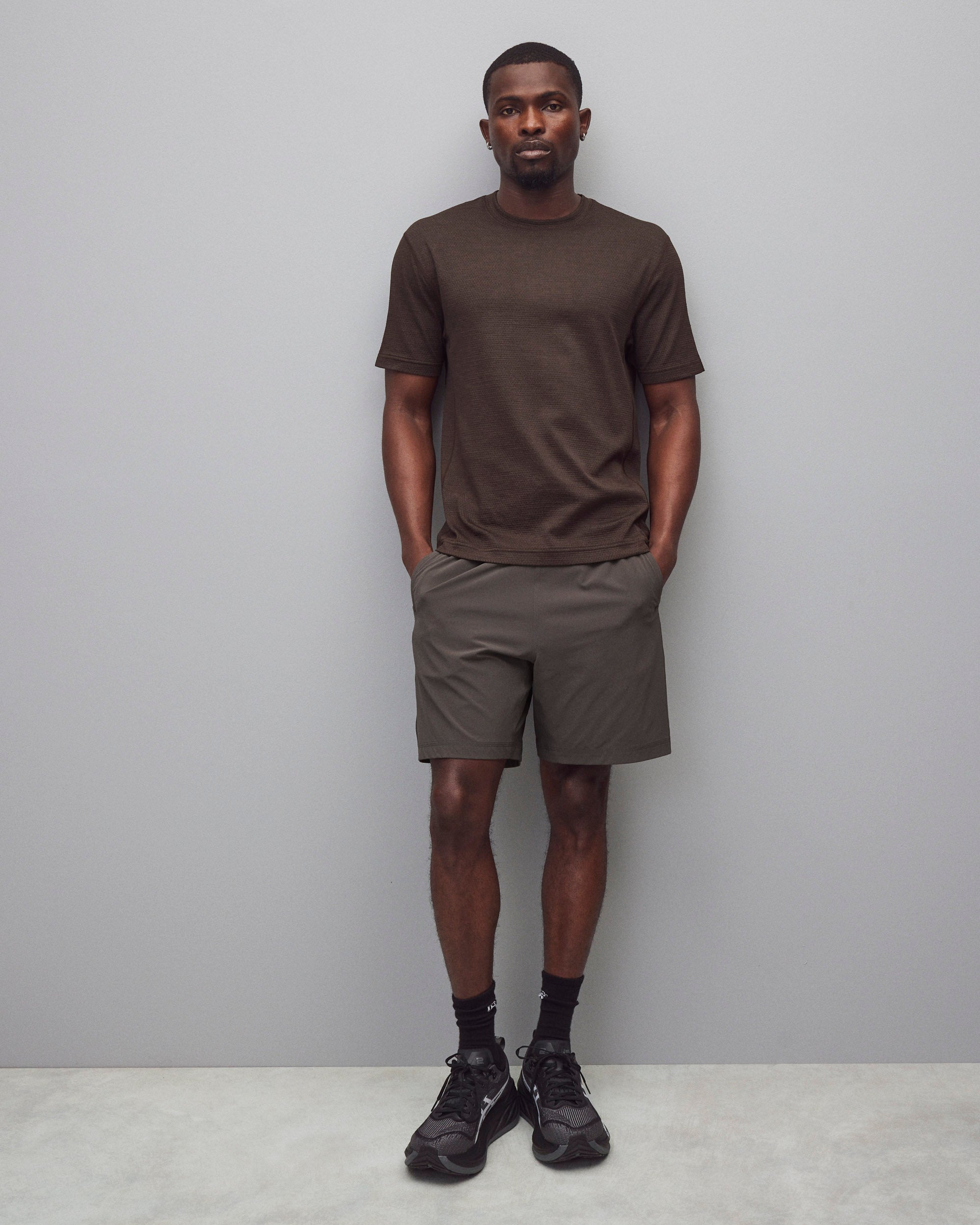 パンツ BRIEFING LIGHT WEIGHT STRETCH SHORTPANTS 4-Way Stretch Nylon Standard Training Short 7” | Reigning Champ